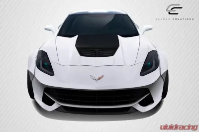 2014-2019 Chevrolet Corvette C7 Carbon Creations DriTech Z06 Look Hood- 1 Piece - 113155