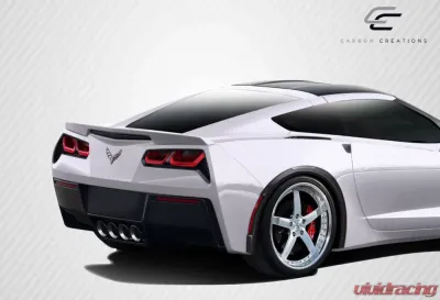 2014-2019 Chevrolet Corvette C7 Carbon Creations DriTech ZR-C Fender Flares - 4 Piece - 113168