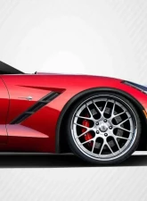 2014-2019 Chevrolet Corvette C7 Carbon Creations DriTech ZR-C Fender Flares - 4 Piece                                     - 113168 - Image 3