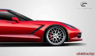 2014-2019 Chevrolet Corvette C7 Carbon Creations DriTech ZR-C Fender Flares - 4 Piece - 113168
