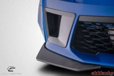 2016-2018 Chevrolet Camaro Carbon Creations DriTech Grid Front Splitters - 2 Piece - 113176