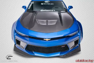 2016-2018 Chevrolet Camaro Carbon Creations DriTech Grid Front Splitters - 2 Piece - 113176