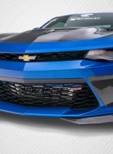 2016-2018 Chevrolet Camaro Carbon Creations DriTech Grid Front Splitters - 2 Piece                                     - 113176 - Image 2