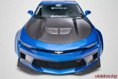 2016-2023 Chevrolet Camaro Carbon Creations DriTech Grid Hood - 1 Piece - 113177