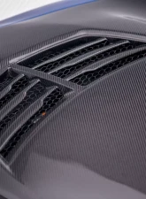 2016-2023 Chevrolet Camaro Carbon Creations DriTech Grid Hood - 1 Piece                                     - 113177 - Image 3