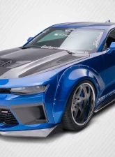 2016-2023 Chevrolet Camaro Carbon Creations DriTech Grid Hood - 1 Piece                                     - 113177 - Image 5