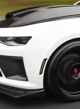 2016-2018 Chevrolet Camaro Carbon Creations DriTech Grid Front Bumper Air Duct Extensions Add Ons Spat Extensions - 2 Piece                                     - 113179 - Image 9