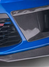 2016-2018 Chevrolet Camaro Carbon Creations DriTech Grid Front Bumper Air Duct Extensions Add Ons Spat Extensions - 2 Piece                                     - 113179 - Image 3