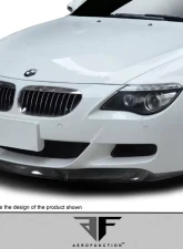 2006-2010 BMW M6 E63 E64 Carbon AF-1 Front Lip Spoiler ( CFP ) - 1 Piece                                     - 113182 - Image 2