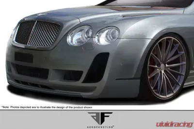 2003-2010 Bentley Continental GT GTC AF-2 Front Bumper Cover ( GFK ) - 1 Piece - 113187