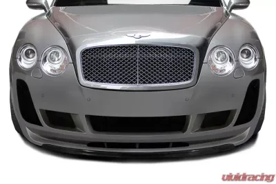 2003-2010 Bentley Continental GT GTC Carbon AF-2 Front Lip Spoiler ( CFP ) - 1 Piece ( Must be used with Carbon AF-2 Front Bumper) - 113189