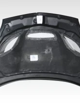 2000-2005 Dodge Neon Duraflex Hellcat Look Hood - 1 Piece                                     - 113196 - Image 6