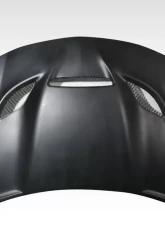 2006-2010 Dodge Charger Duraflex Hellcat Look Hood - 1 Piece                                     - 113198 - Image 3