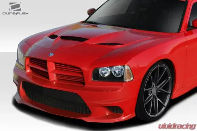 2006-2010 Dodge Charger Duraflex Hellcat Look Hood - 1 Piece - 113198