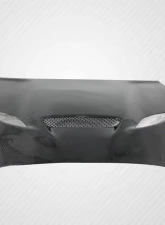 2011-2014 Dodge Charger Carbon Creations DriTech Hellcat Look Hood - 1 Piece                                     - 113201 - Image 2