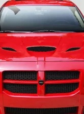 2005-2007 Dodge Magnum Duraflex Hellcat Look Hood - 1 Piece                                     - 113202 - Image 6