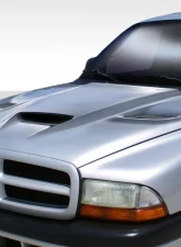 1997-2004 Dodge Dakota 1998-2003 Durango Duraflex Hellcat Look Hood - 1 Piece                                     - 113206 - Image 2