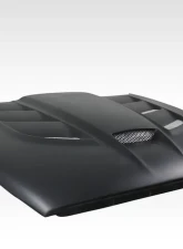 1997-2004 Dodge Dakota 1998-2003 Durango Duraflex Viper Look Hood - 1 Piece                                     - 113208 - Image 5