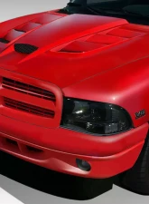 1997-2004 Dodge Dakota 1998-2003 Durango Duraflex Viper Look Hood - 1 Piece                                     - 113208 - Image 2