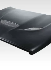 1994-2001 Dodge Ram Duraflex Hellcat Look Hood - 1 Piece                                     - 113210 - Image 9