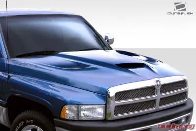1994-2001 Dodge Ram Duraflex Hellcat Look Hood - 1 Piece - 113210