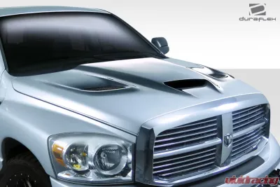 2002-2008 Dodge Ram Duraflex Hellcat Look Hood - 1 Piece - 113212