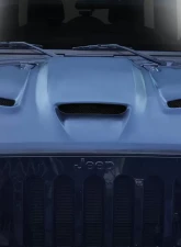 2007-2018 Jeep Wrangler Duraflex Hellcat Look Hood - 1 Piece                                     - 113214 - Image 9