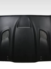 2007-2018 Jeep Wrangler Duraflex Hellcat Look Hood - 1 Piece                                     - 113214 - Image 3
