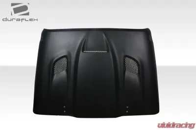 2007-2018 Jeep Wrangler Duraflex Hellcat Look Hood - 1 Piece - 113214