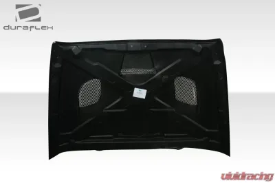 2007-2018 Jeep Wrangler Duraflex Hellcat Look Hood - 1 Piece - 113214