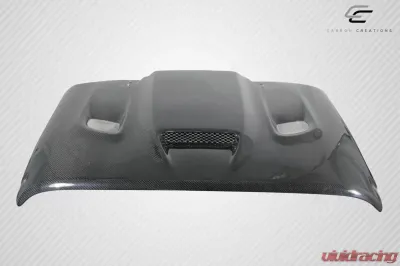 2007-2018 Jeep Wrangler Carbon Creations DriTech Hellcat Look Hood - 1 Piece - 113215