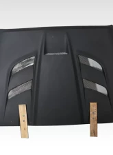 2007-2018 Jeep Wrangler Duraflex Viper Look Hood - 1 Piece                                     - 113216 - Image 3