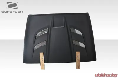 2007-2018 Jeep Wrangler Duraflex Viper Look Hood - 1 Piece - 113216