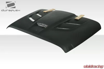 2007-2018 Jeep Wrangler Duraflex Viper Look Hood - 1 Piece - 113216
