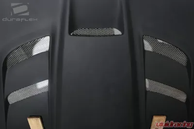 2007-2018 Jeep Wrangler Duraflex Viper Look Hood - 1 Piece - 113216
