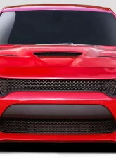 2015-2023 Dodge Charger Duraflex Hellcat Look Front Bumper - 1 Piece                                     - 113220 - Image 5