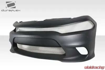 2015-2023 Dodge Charger Duraflex Hellcat Look Front Bumper - 1 Piece - 113220