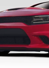2015-2023 Dodge Charger Duraflex Hellcat Look Front Bumper - 1 Piece                                     - 113220 - Image 2