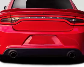 2015-2023 Dodge Charger Duraflex Hellcat Look Rear Bumper - 1 Piece
