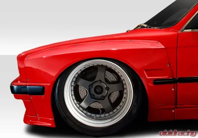 1984-1991 BMW 3 Series E30 Duraflex TKO Wide Body Kit - 10 Piece - 113230