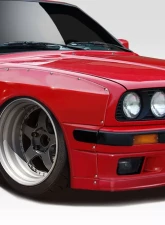 1984-1991 BMW 3 Series E30 Duraflex TKO Wide Body Front Fender Flares 50mm - 4 Piece                                     - 113225 - Image 2
