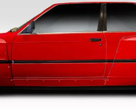1984-1991 BMW 3 Series E30 Duraflex TKO Side Skirts - 2 Piece