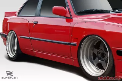 1984-1991 BMW 3 Series E30 Duraflex TKO Side Skirts - 2 Piece - 113227
