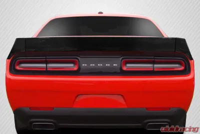 2008-2023 Dodge Challenger Carbon Creations DriTech Novara Wing - 3 Piece - 113232