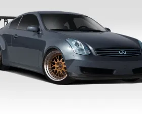 2003-2007 Infiniti G Coupe G35 Duraflex Circuit 75mm Fender Flares Kit ( Non Sport version)- 8 Piece