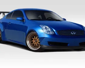 2003-2007 Infiniti G Coupe G35 Duraflex Circuit 75mm Fender Flares Kit (Sport version)- 8 Piece