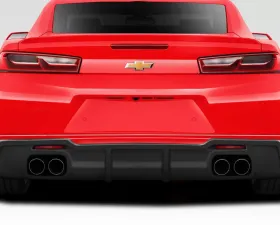 2016-2018 Chevrolet Camaro V8 Duraflex Racer Rear Lip - 1 Piece (S) ( Quad Exhaust )