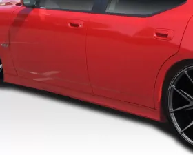 2006-2010 Dodge Charger Duraflex Hellcat Look Side Skirts - 2 Piece