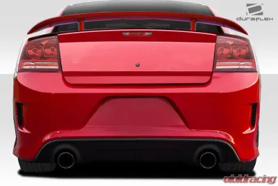 2006-2010 Dodge Charger Duraflex Hellcat Look Rear Bumper - 1 Piece - 113292