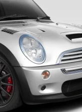 2002-2006 Mini Cooper / Cooper S R50 R53 2005-2008 Cooper convertible R52 Duraflex Racer Hood - 1 Piece                                     - 113313 - Image 2